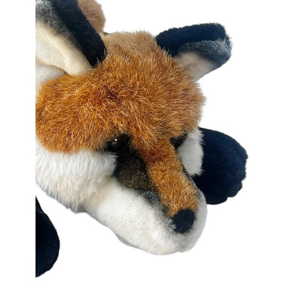 Aurora World Plush Fox Hand Puppet 18” Long With Tail Polyester Fiber tan white - Picture 2 of 15